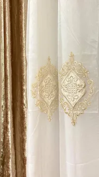 ستائر دانتيل مطرزة (Dantel)