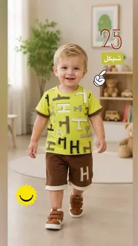 طقم ملابس أطفال