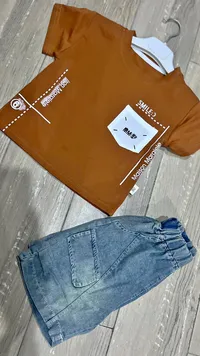 طقم ملابس أطفال صيفي - ميزون مارجيلا (Maison Margiela)