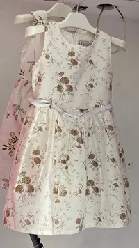 فستان أطفال بنقشة الزهور (Kids Style)