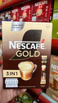قهوة سريعة التحضير 3 في 1 - نسكافيه جولد (Nescafe)