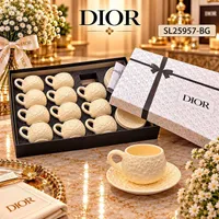 طقم أكواب وصحون - ديور (Dior)