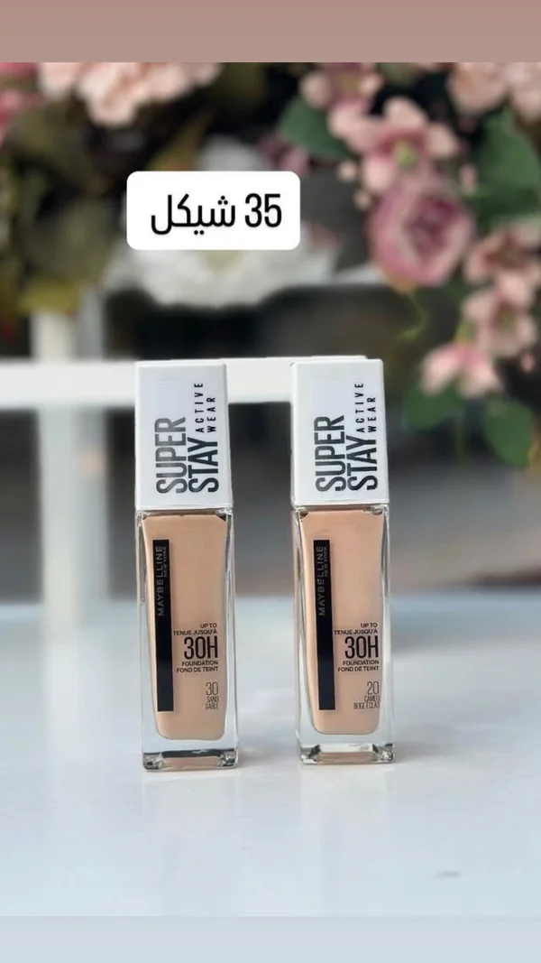 كريم أساس سوبر ستاي أكتيف وير - ميبيلين (Maybelline) - إكسسوارات ومكياج وعناية - سوق غزة
