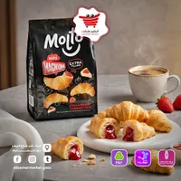 كرواسون ميني ماغنوم بحشوة تشيز كيك الفراولة - مولتو (Molto)