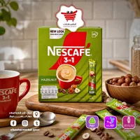 قهوة سريعة التحضير 3 في 1 بنكهة البندق - نسكافيه (Nescafe)