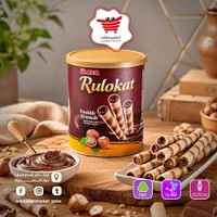 أصابع ويفر محشوة بكريمة البندق - رولوكات من أولكر (Ulker)