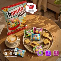 هانوتة مينيس - بسكويت ويفر بالبندق (Hanuta)