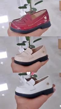 حذاء أطفال لوفر لامع (Kids Loafer)
