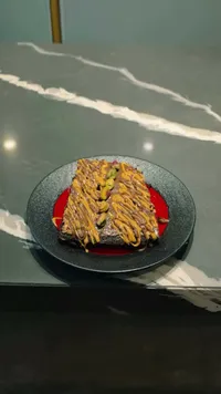 براونيز الشوكولاتة بالفستق الحلبي