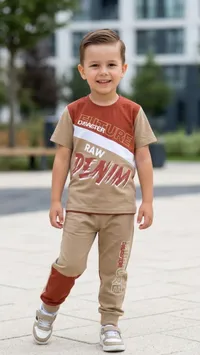 Future Raw Denim - طقم أطفال