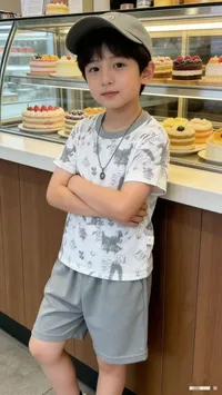 طقم ملابس أطفال صيفي