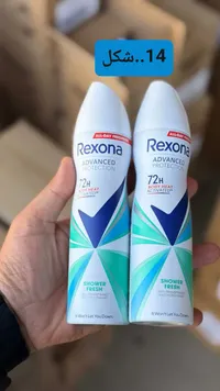 بخاخ مزيل عرق شاور فريش - ريكسونا (Rexona) - سوق غزة