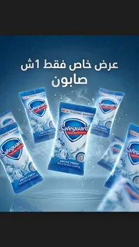 صابون استحمام أركتيك فريش - سيفغارد (Safeguard) - سوق غزة