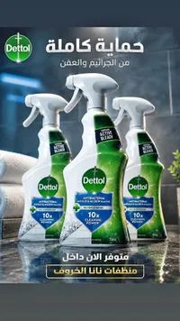 منظف ديتول مضاد للبكتيريا والعفن (Dettol)