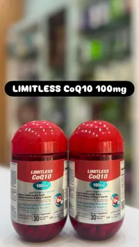 مكمل غذائي كو كيو 10 بتركيز 100 ملجم - ليمتلس (Limitless)