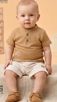 طقم ملابس أطفال - Bambino Top Kids