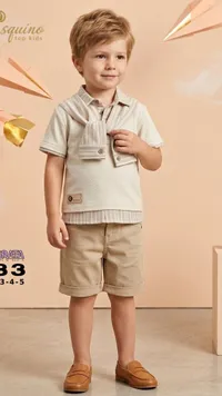 طقم ملابس أطفال - Mosquino Top Kids