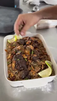كبسة لحم