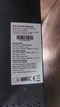 محول الطاقة الشمسي إم بي بي تي - أسبيرت ماكس 3.6K