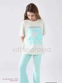 طقم ملابس صيفي للأطفال - فيتوريا روسا (Vittoria Rossa)
