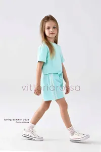 طقم صيفي بناتي - فيتوريا روسا (Vittoria Rossa)