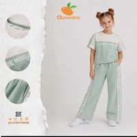 طقم ملابس صيفي بناتي - كليمنتاين (Clementine)