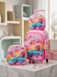 حقيبة مدرسية بنقوش الفراشات (Prestige Backpacks)