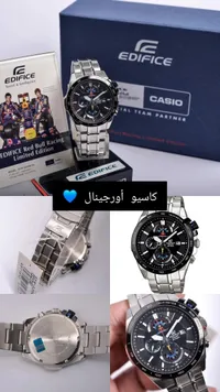 ساعة كاسيو ايديفايس Red Bull Racing Limited Edition
