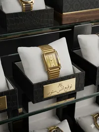 ساعة يد كلاسيكية - توقيع أنس ستور