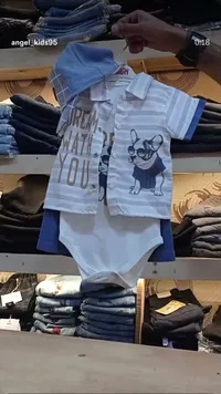 طقم ملابس أطفال صيفي - بيبي فاشن (Baby Fashion)