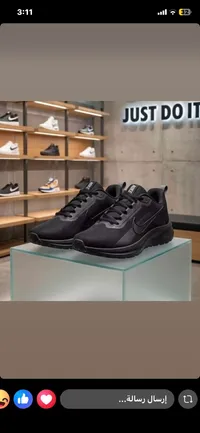حذاء رياضي أسود - نايكي (Nike)