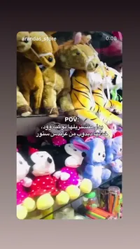دمى محشوة متنوعة - عرندس ستور (Arandas Store)