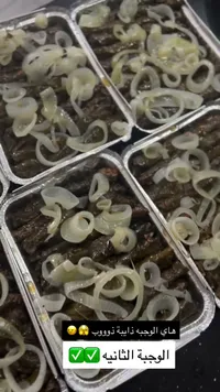 ورق عنب محشي - وجبات منزلية