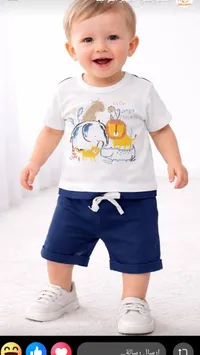 طقم أطفال - Little Jungle Friends