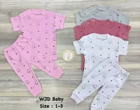 طقم ملابس صيفية للأطفال - وجد بيبي (WJD Baby)