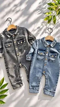 بدلة أطفال دنيم (Denim)