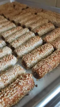 كيك السمسم التقليدي