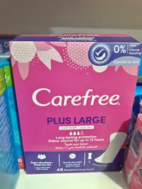 فوط يومية بلس لارج - كيرفري (Carefree)