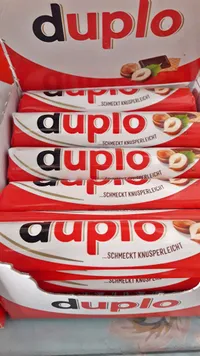 أصابع شوكولاتة بالبندق - دوبلو (Duplo)