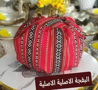 وسادة ديكورية بقفة أصلية بتصاميم تراثية