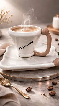 فنجان قهوة مطلات عزيزة