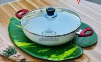 قدر طهي مع غطاء زجاجي - هاوسوير