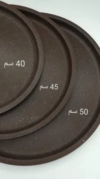 مجموعة مقالي غرانيت بثلاث أحجام
