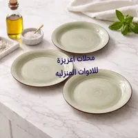 طقم أطباق تقديم سيراميك - محلات عزيزة