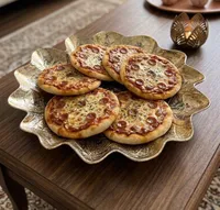 طبق تقديم ذهبي مزخرف - أدوات مطبخ