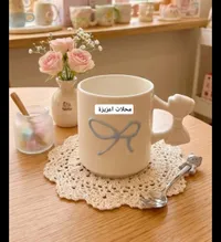مج سيراميك بتصميم الفيونكة - محلات عزيزة