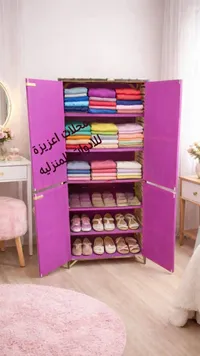 خزانة ملابس وأحذية قماشية محمولة - محلات عزيزة