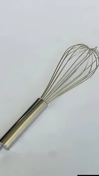 مضرب بيض يدوي من الستانلس ستيل