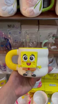 مج سيراميك بتصميم سبونج بوب