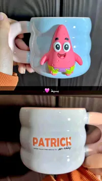 كوب سيراميك بتصميم بسيط - سبونج بوب (Nickelodeon)